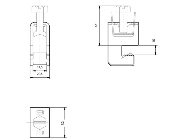 Siemens 8US19212BD00 virtakiskojärjestelmä, 50 kpl.