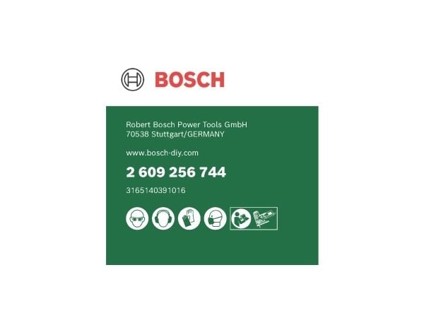 Bosch 2 609 256 744, Multi, Trä