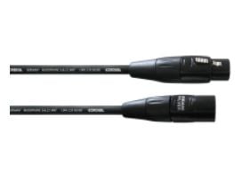 Cordial CIM 5 FM, XLR (3-stift), hane, XLR (3-stift), hona, 5 m, svart