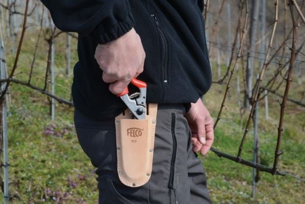 Felco 910 Läderhållare nr. 910 med bältesclips Läderhållare