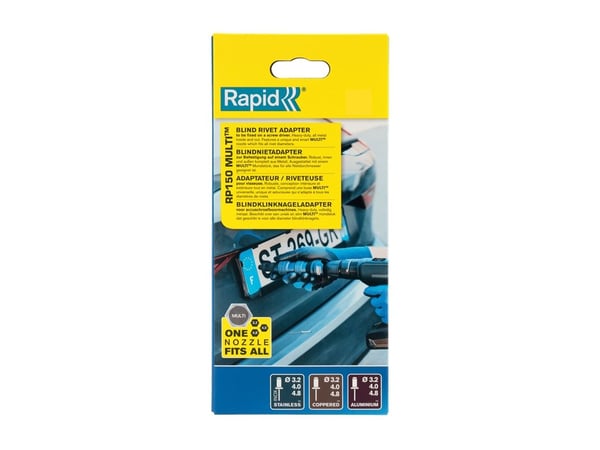 Rapid RP150 Multi, Svart, Blå, Metall, 1 stykker, 245 mm, 60 mm, 110 mm