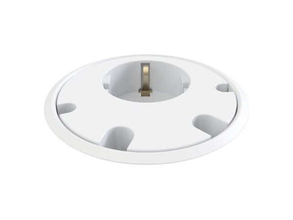 Kondator 935-PD11W, Perus, Valkoinen, 1 AC-pistorasia(a), Tyyppi F, Tyyppi F, 4 x cable feedthrough
