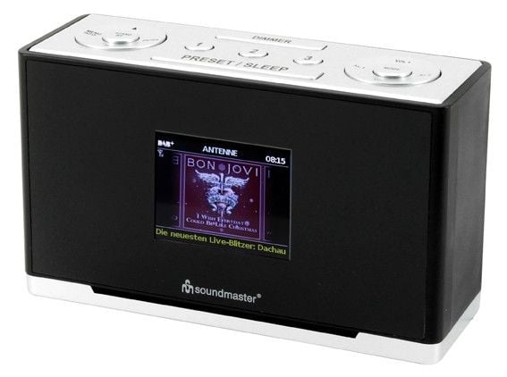 Soundmaster UR240SW, Bärbar, Digital, DAB+, FM, UKW, TFT, 6,1 cm (2.4"), Svart