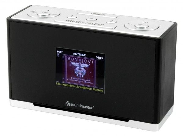 Soundmaster UR240SW, Bärbar, Digital, DAB+, FM, UKW, TFT, 6,1 cm (2.4"), Svart