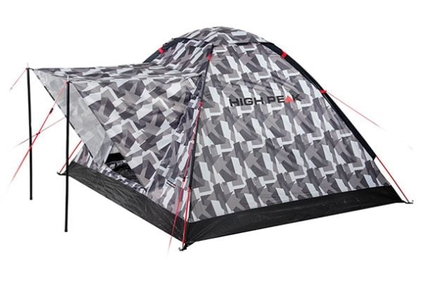 High Peak Beaver 3, Camping, Hard ramme, Dome/ Kuletelt, 3 person(er), Kamuflasje