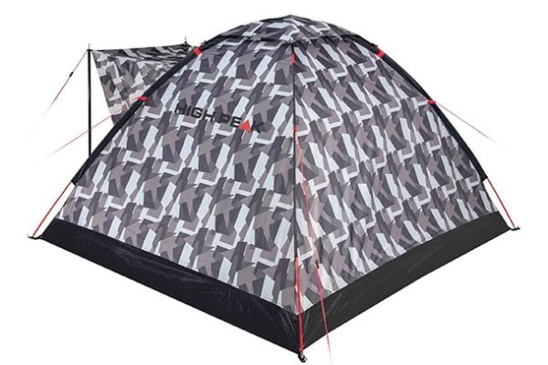 High Peak Beaver 3, Camping, Hard ramme, Dome/ Kuletelt, 3 person(er), Kamuflasje