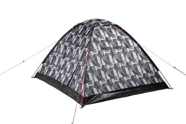 High Peak Beaver 3, Camping, Hard ramme, Dome/ Kuletelt, 3 person(er), Kamuflasje