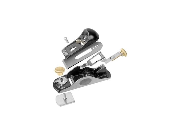 Stanley 1-12-020, Blockhyvel, Kolstål, Svart, Rostfritt stål, 4 cm, 200 mm, 11,2 cm