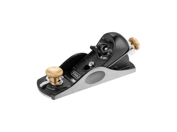 Stanley 1-12-020, Blockhyvel, Kolstål, Svart, Rostfritt stål, 4 cm, 200 mm, 11,2 cm