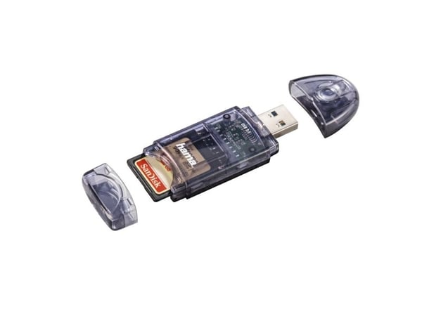 Hama - Kortläsare (SD, microSD, SDHC, microSDHC, SDXC, microSDXC) - USB 3.0
