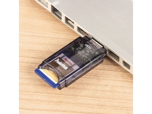 Hama - Kortläsare (SD, microSD, SDHC, microSDHC, SDXC, microSDXC) - USB 3.0