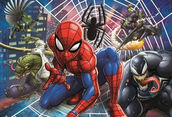 Clementoni SuperColor Maxi Marvel Spider-Man - Marvel Spider-Man - pussel - 60 bitar