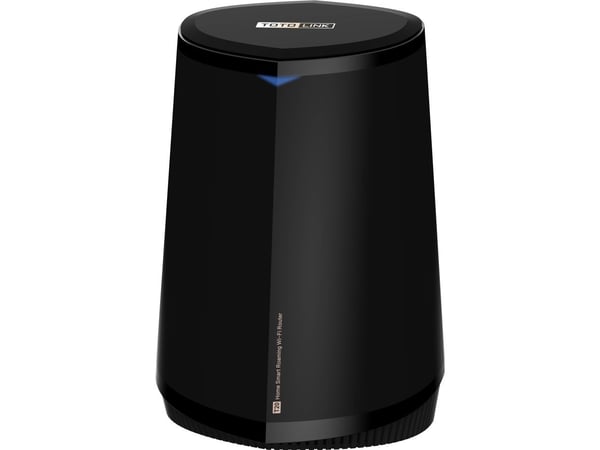 TOTOLINK T20, Wi-Fi 5 (802.11ac), Tri-band (2.4 GHz / 5 GHz / 5 GHz), Ethernet/bredbåndsforbindelse, Sort, Frittstående router
