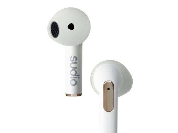 Sudio N2 White, True Wireless Stereo (TWS), Puhelut/Musiikki, 42,12 g, Kuulokkeet, Valkoinen