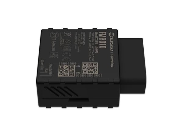 Teltonika FMB010, Auto, Musta, Pölynkestävä, Yksittäinen SIM, 850,900,1800,1900 MHz, IP41