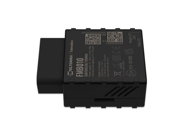 Teltonika FMB010, Auto, Musta, Pölynkestävä, Yksittäinen SIM, 850,900,1800,1900 MHz, IP41