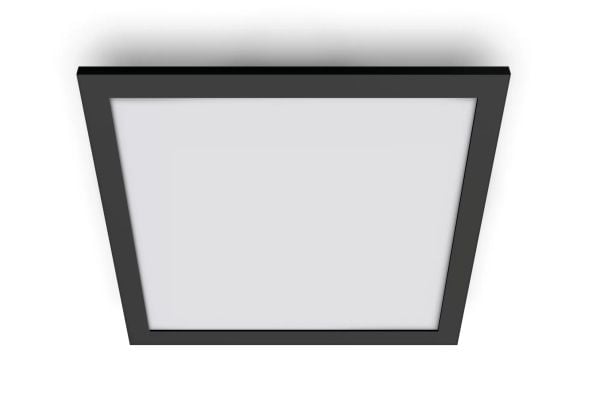 WiZ taklampa panel kvadrat svart - smart LED-belysning - varm till kallvit - integrerad LED - 36W