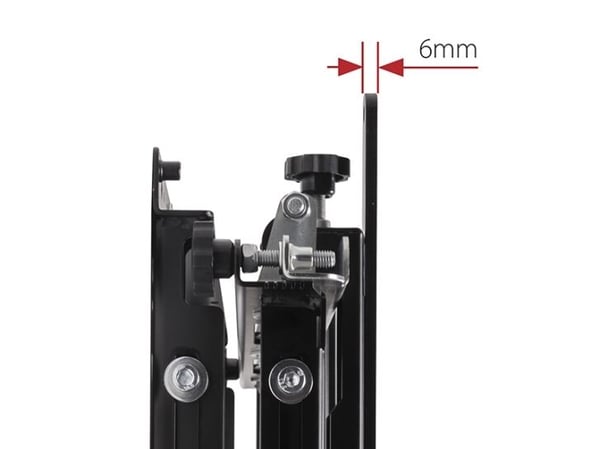 B-TECH BT7564 - Monteringskomponent (2 x gränssnitt adapterarmar) - för platt panel - svart - monteringsgränssnitt: 600 x 400 mm