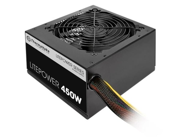 Thermaltake Litepower G2, 450 W, 230 V, 50 - 60 Hz, 5 A, Aktiivinen, 100 W