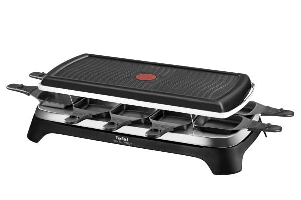 Tefal Inox &amp; Design RE458812 - Raclette/grill