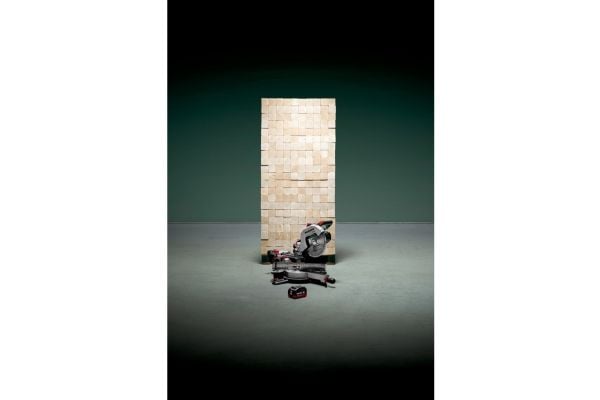 Metabo KGS 18 LTX BL 254, Enkel skråkant, 4000 RPM, 50°, 50°, 215 x 47 mm, 9,2 cm