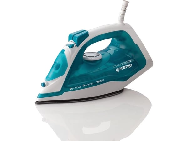 Gorenje SIH1800TQC, Höyrysilitysrauta, Keraaminen pohjalevy, 1,9 m, 80 g/min, Sininen, 25 g/min