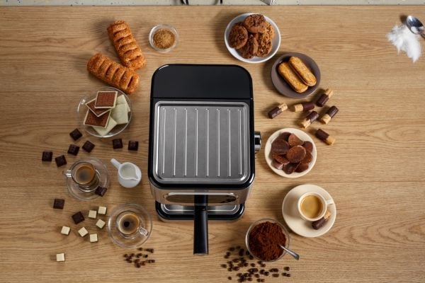 Gorenje 737434, Espressomaskin, 1,5 l, Svart, Rustfritt stål