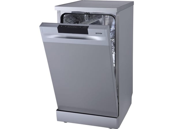 Gorenje Essential GS520E15S - Astianpesukone - leveys: 44,8 cm - syvyys: 60 cm - korkeus: 84,5 cm - ruostumaton teräs
