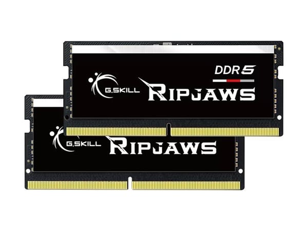 G.Skill Ripjaws - DDR5 - sats - 32 GB + 2 x 16 GB - SO DIMM 260-pin - 4800 MHz / PC5-38400 - CL40 - 1.1 V