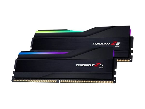 G.Skill Trident Z5 RGB - DDR5 - sats - 32 GB: 2 x 16 GB - DIMM 288-pin - 6000 MHz / PC5-48000 - CL30 - 1.35 V - ej buffrad - icke ECC - mattsvart