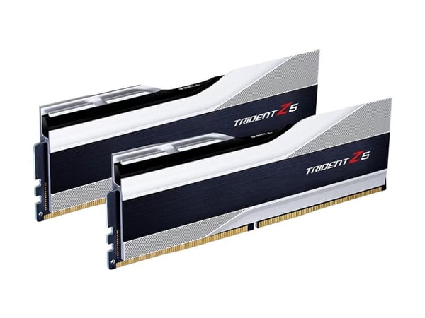 G.Skill Trident Z5 - DDR5 - sats - 32 GB: 2 x 16 GB - DIMM 288-pin - 6000 MHz / PC5-48000 - CL30 - 1.35 V - ej buffrad - icke ECC - silver-metallic