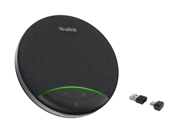 Yealink SP92 - Høyttalende håndfri telefon - Bluetooth - trådløs, kablet - USB - med Dongle