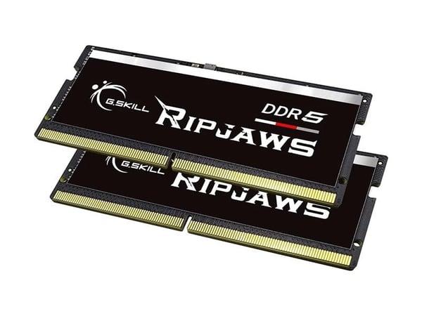 G.Skill Ripjaws - DDR5 - sats - 32 GB + 2 x 16 GB - SO DIMM 260-pin - 4800 MHz / PC5-38400 - CL40 - 1.1 V
