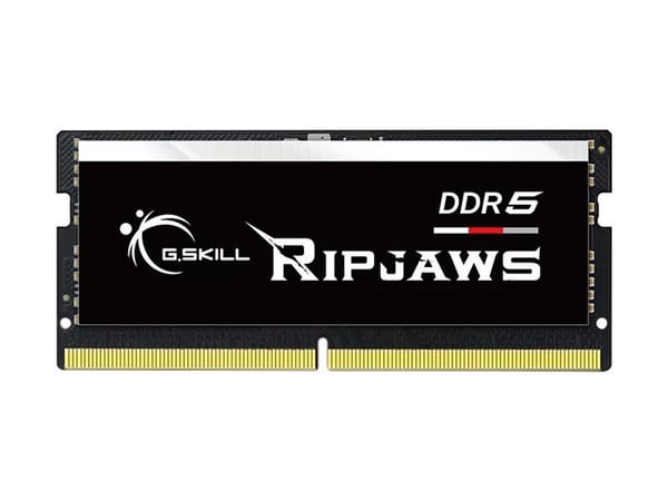 G.Skill Ripjaws - DDR5 - modul - 16GB - SO DIMM 260-PIN - 4800MHz / PC5-38400 - CL40 - 1,1V
