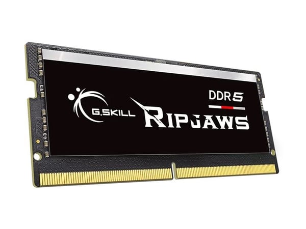 G.Skill Ripjaws - DDR5 - sats - 32 GB + 2 x 16 GB - SO DIMM 260-pin - 4800 MHz / PC5-38400 - CL40 - 1.1 V