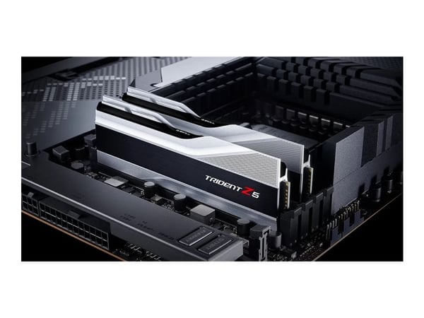 G.Skill Trident Z5 - DDR5 - sats - 32 GB: 2 x 16 GB - DIMM 288-pin - 6000 MHz / PC5-48000 - CL30 - 1.35 V - ej buffrad - icke ECC - silver-metallic