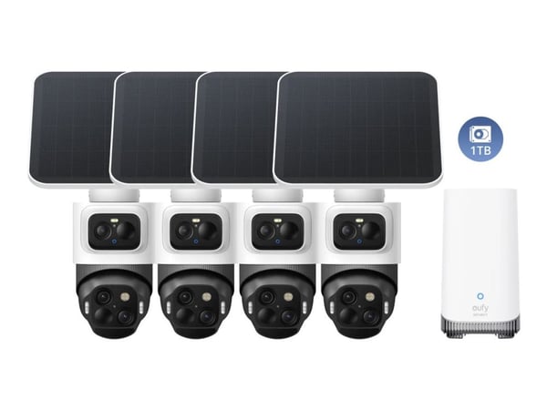 Eufy - Netværksovervågningskamera - farve (Dag/nat) - audio - trådløs