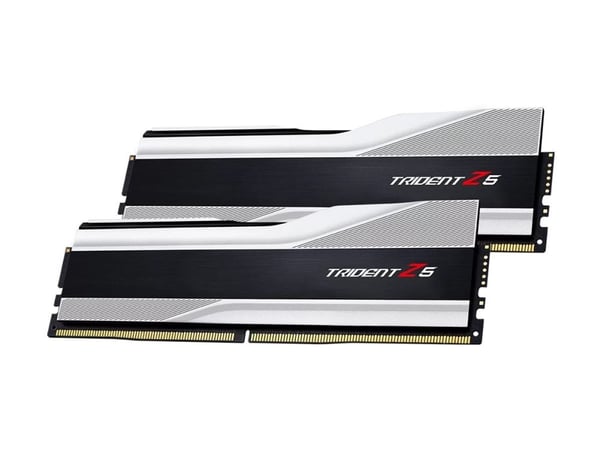 G.Skill Trident Z5 - DDR5 - sats - 32 GB: 2 x 16 GB - DIMM 288-pin - 6000 MHz / PC5-48000 - CL30 - 1.35 V - ej buffrad - icke ECC - silver-metallic
