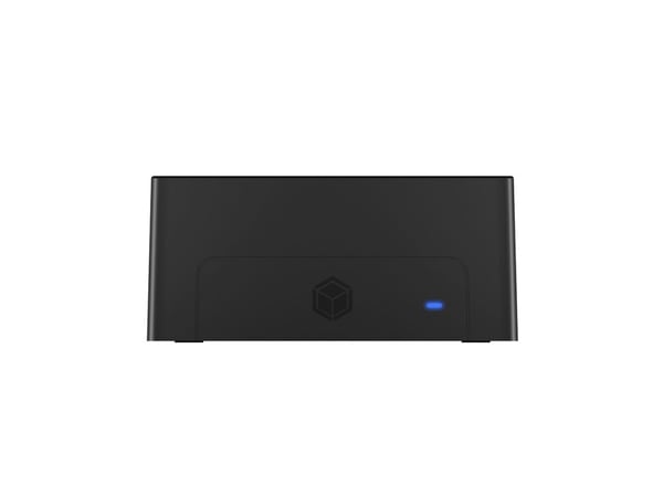 ICY BOX IB-1121-U3 - HDD / SSD dockningsstation - fack: 1 - 2,5 tum/3,5 tum delad - SATA 6Gb/s - USB 3.2 (Gen 1) - svart