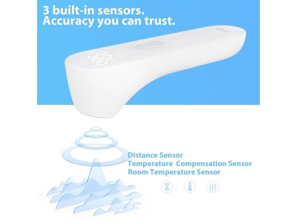 iHealth PT3, 34 mm, 39,1 mm, 136,9 mm, 90 g, Vit, F, °C