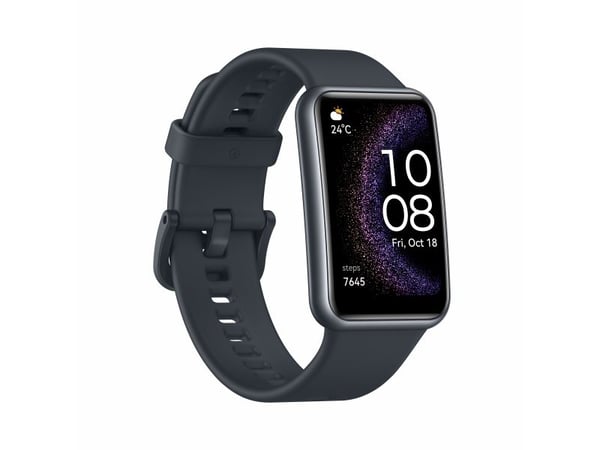 Huawei Watch Fit - Special Edition - smartklokke med stropp - håndleddstørrelse: 130-210 mm - display 1.64" - Bluetooth - 21 g - stjernesvart
