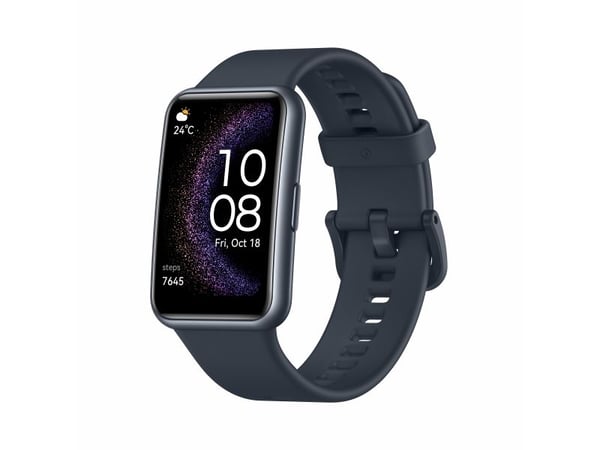 Huawei Watch Fit - Special Edition - smartklokke med stropp - håndleddstørrelse: 130-210 mm - display 1.64" - Bluetooth - 21 g - stjernesvart
