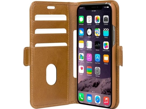 dbramante1928 CPH Plus, Lompakkokotelo, Apple, iPhone 11 Pro, 14,7 cm (5.8"), Rusketus