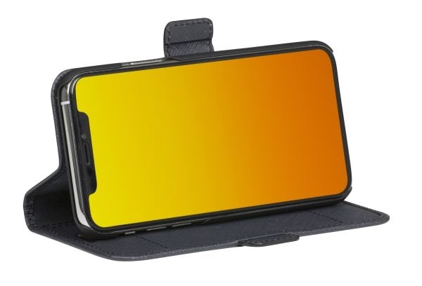 dbramante1928 Suojakotelo Täyssävyinen saffianonahka matta musta, Intia, 82 mm, 16 mm, 148 mm, 57 g, 30 kpl