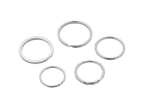WEDO metalliset avaimenperät, sisältö: 15 kpl pussissa lajiteltuna, halkaisija 3 x 25 mm, 30 mm ja 35 mm (262 30015) WEDO metalliset avaimenperät, sisältö: 15 kpl pussissa lajiteltuna, halkaisija 3 x 25 mm, 30 mm ja 35 mm (262 30015)
