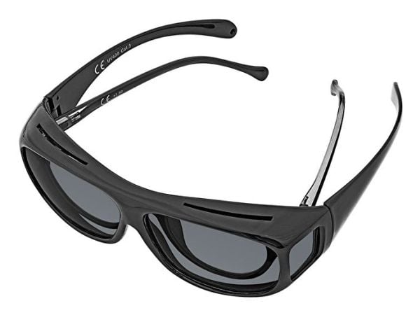 Wedo 271 48599, Voksen, Unisex, Oval, Omslag, Full rim, Sort