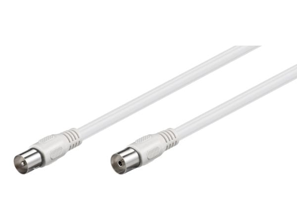 Goobay 58810, 5 m, 3C-2V, Hvit