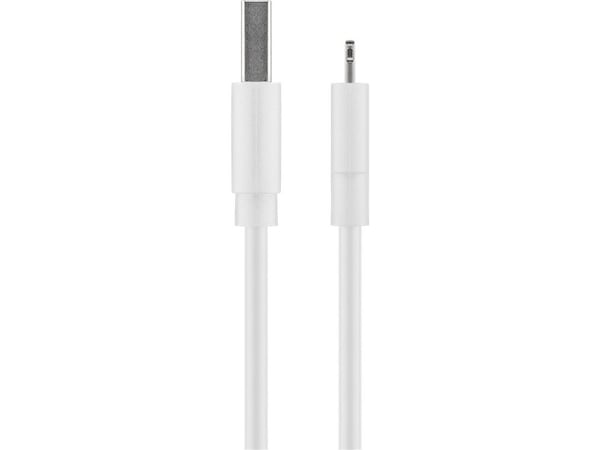 Goobay 72909, 3 m, Lightning, USB A, Hankontakt, Hankontakt, Vit