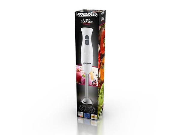 Mesko Home MS 4619, Stavmixer, 300 W, Vit