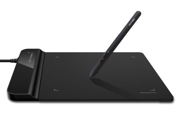 XP-PEN Star G430S, Koblet med ledninger (ikke trådløs), 5080 Ipi, 101,6 x 76,2 mm, USB, 1 cm, Penn